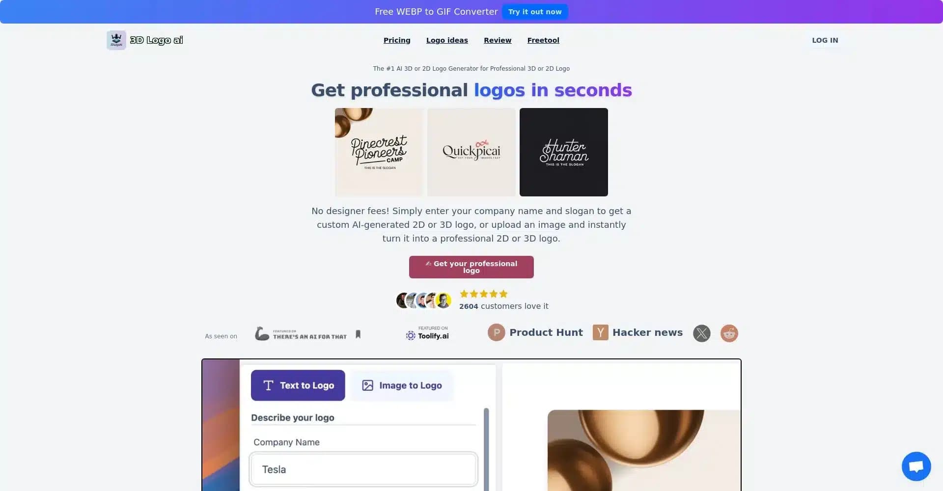 3D Logo