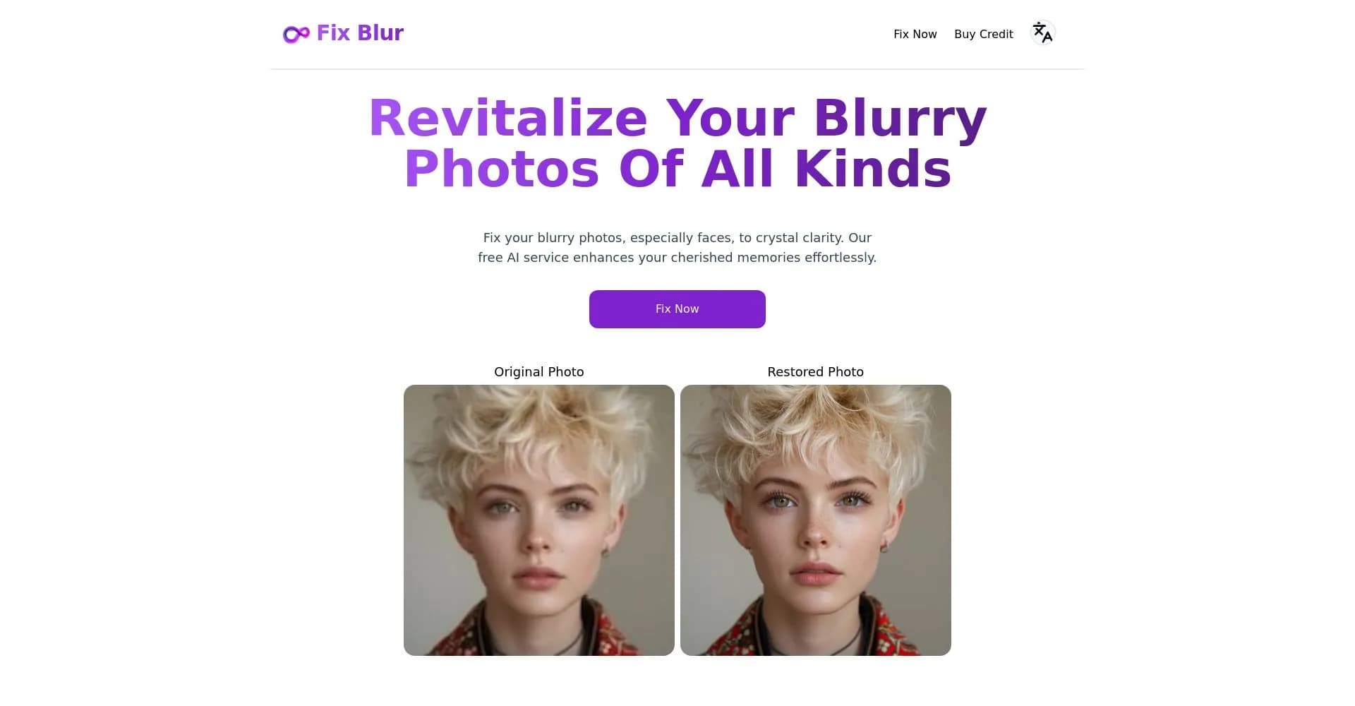 Fix Blur