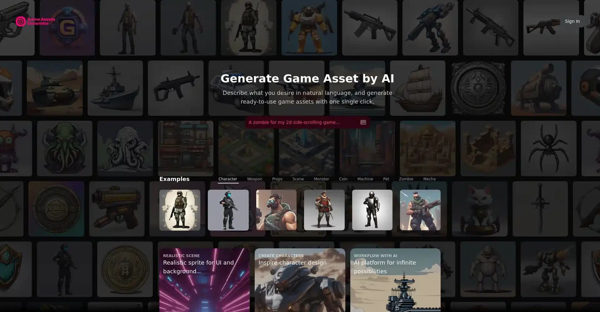 Game Assets Generator