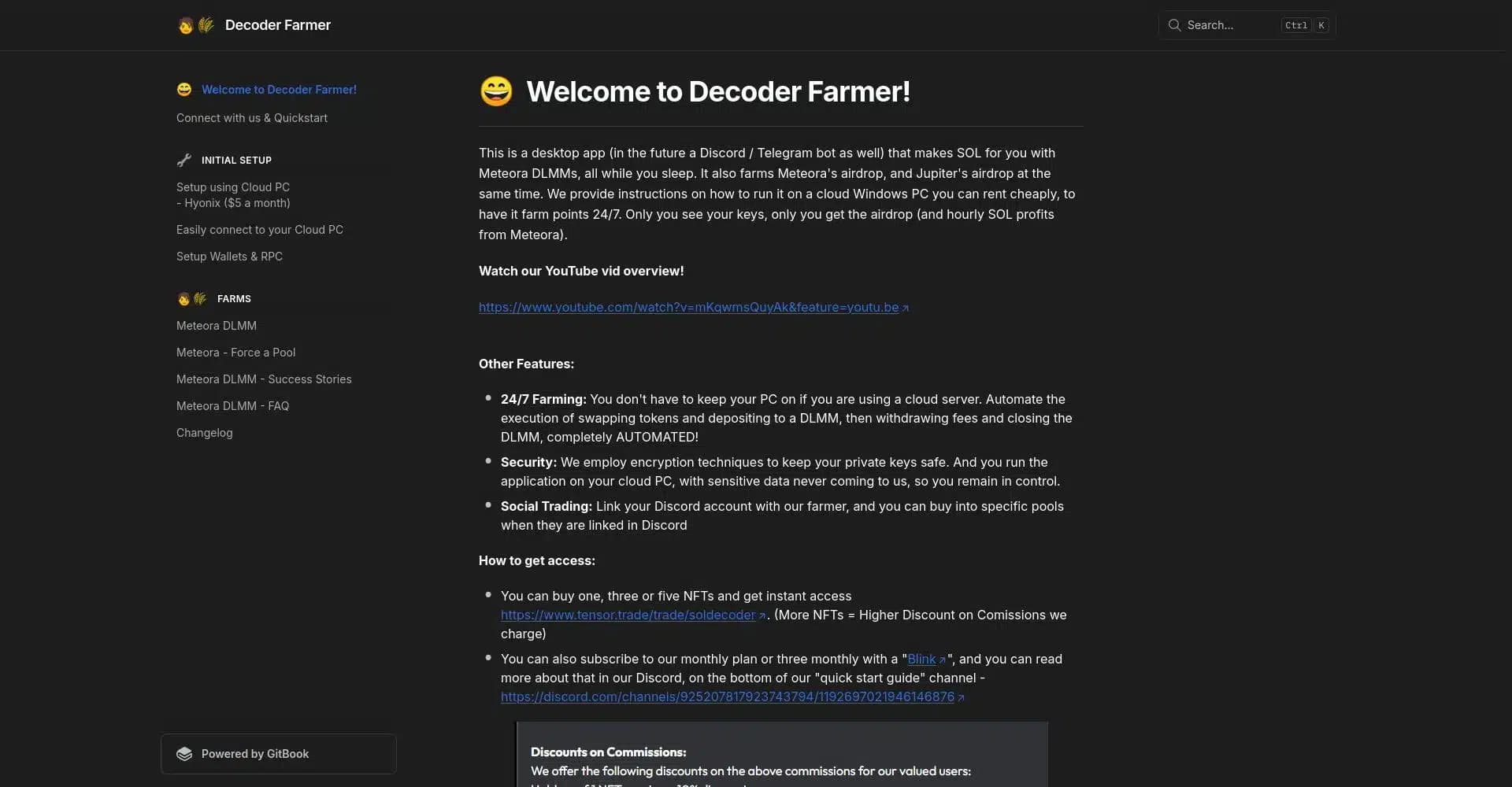 Decoder Farmer