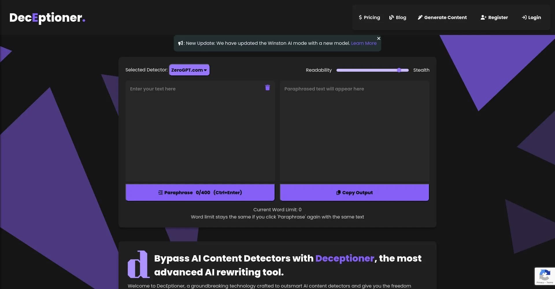 DecEptioner