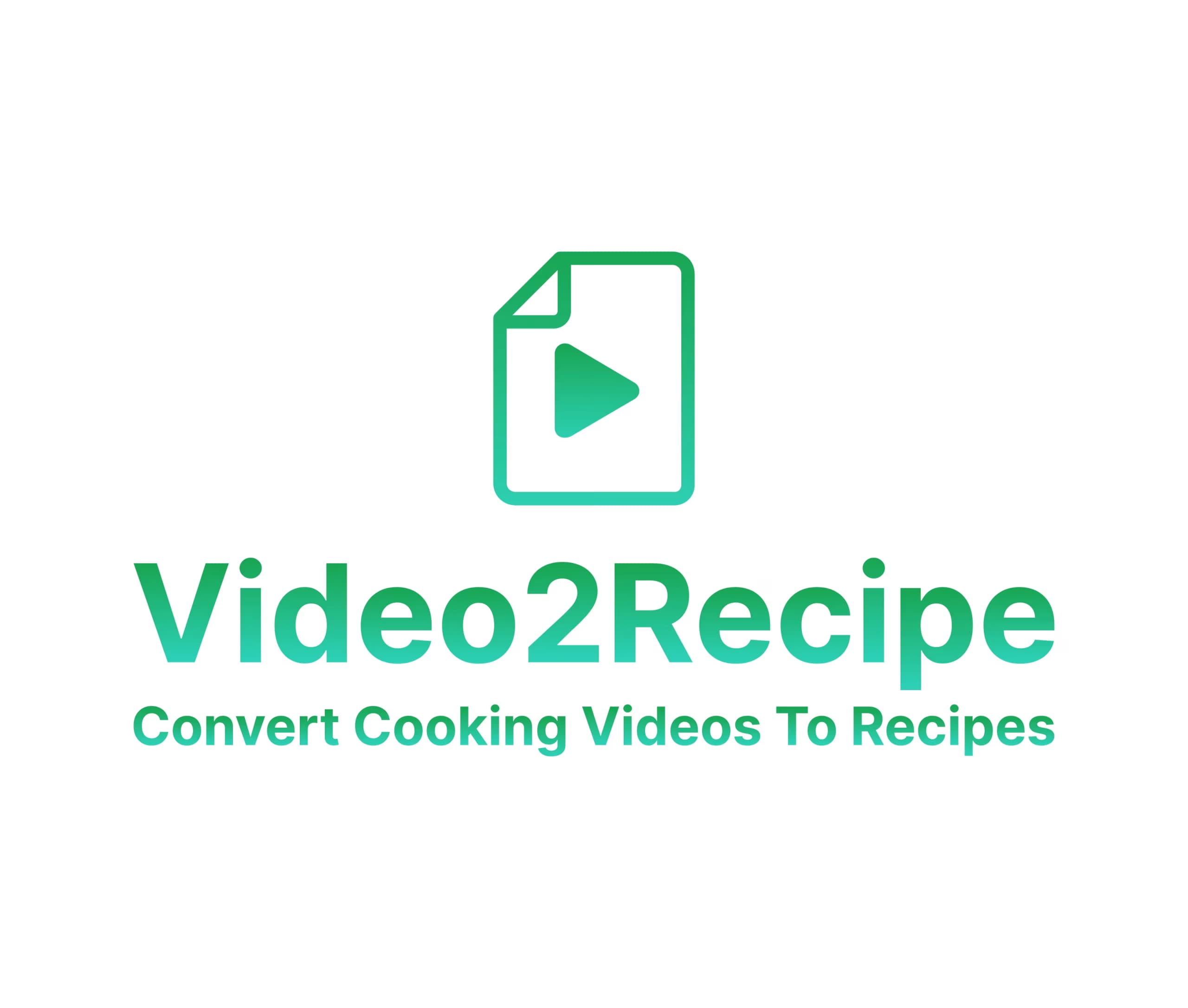 Video2Recipe