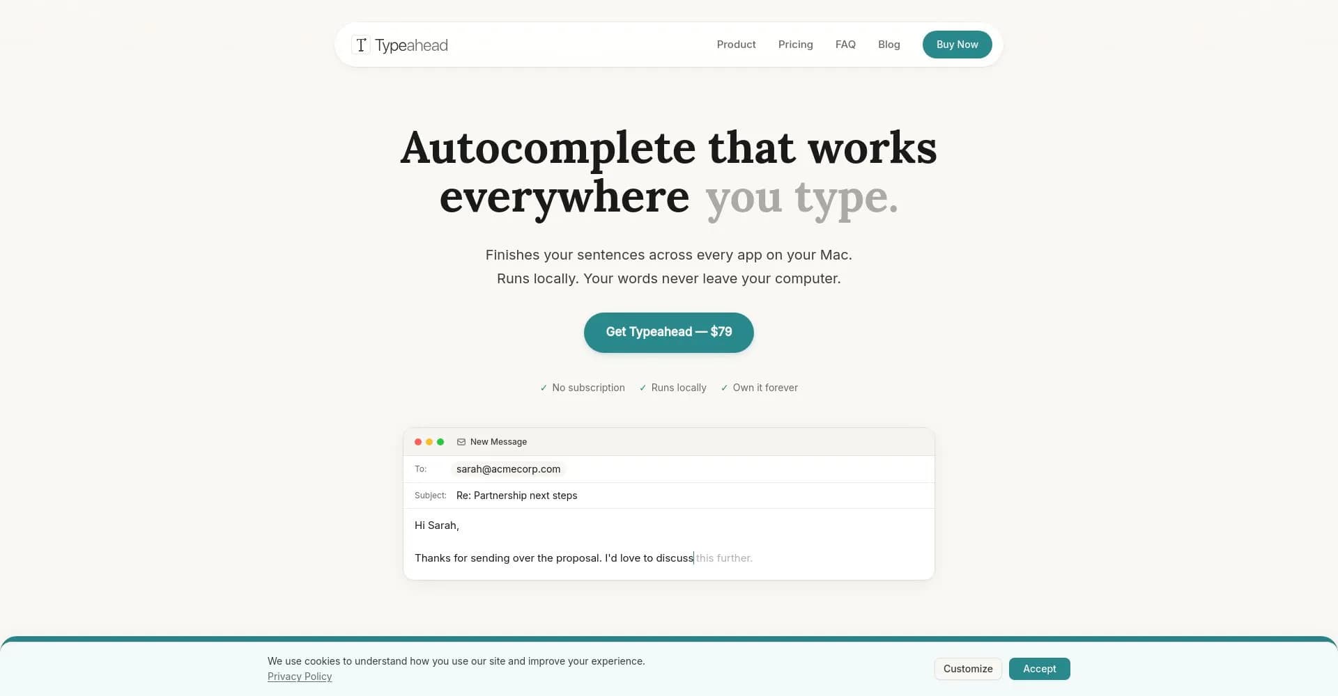 Typeahead