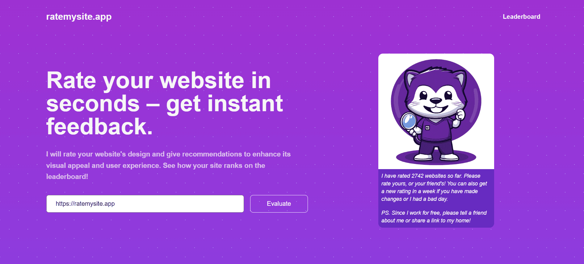 Rate My Site