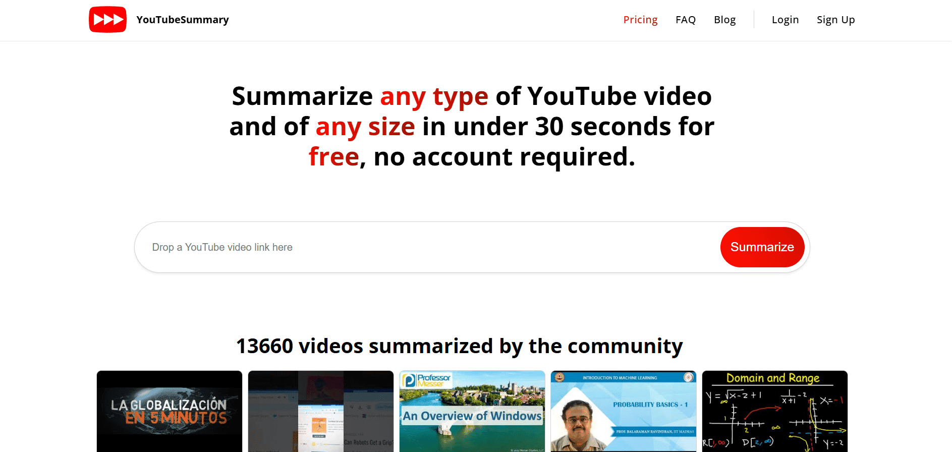 YouTube Summary