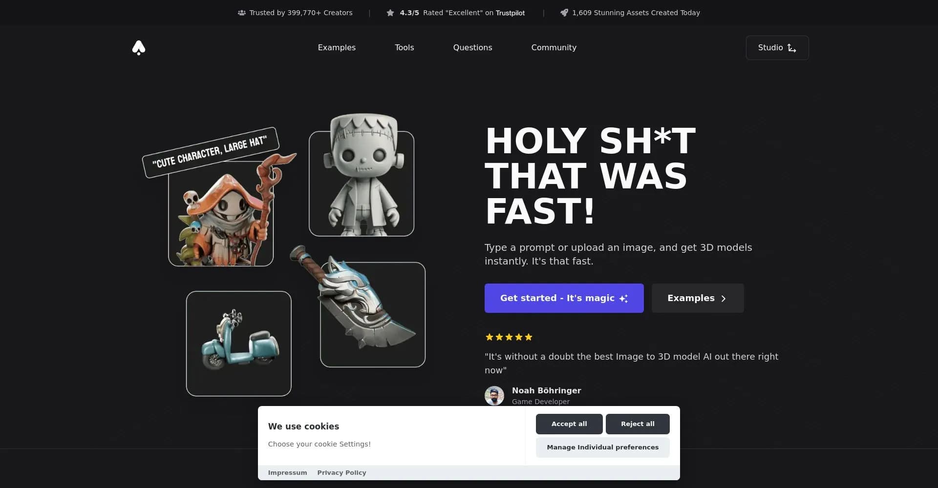 3D AI Studio