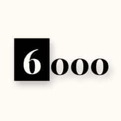 6000 thoughts