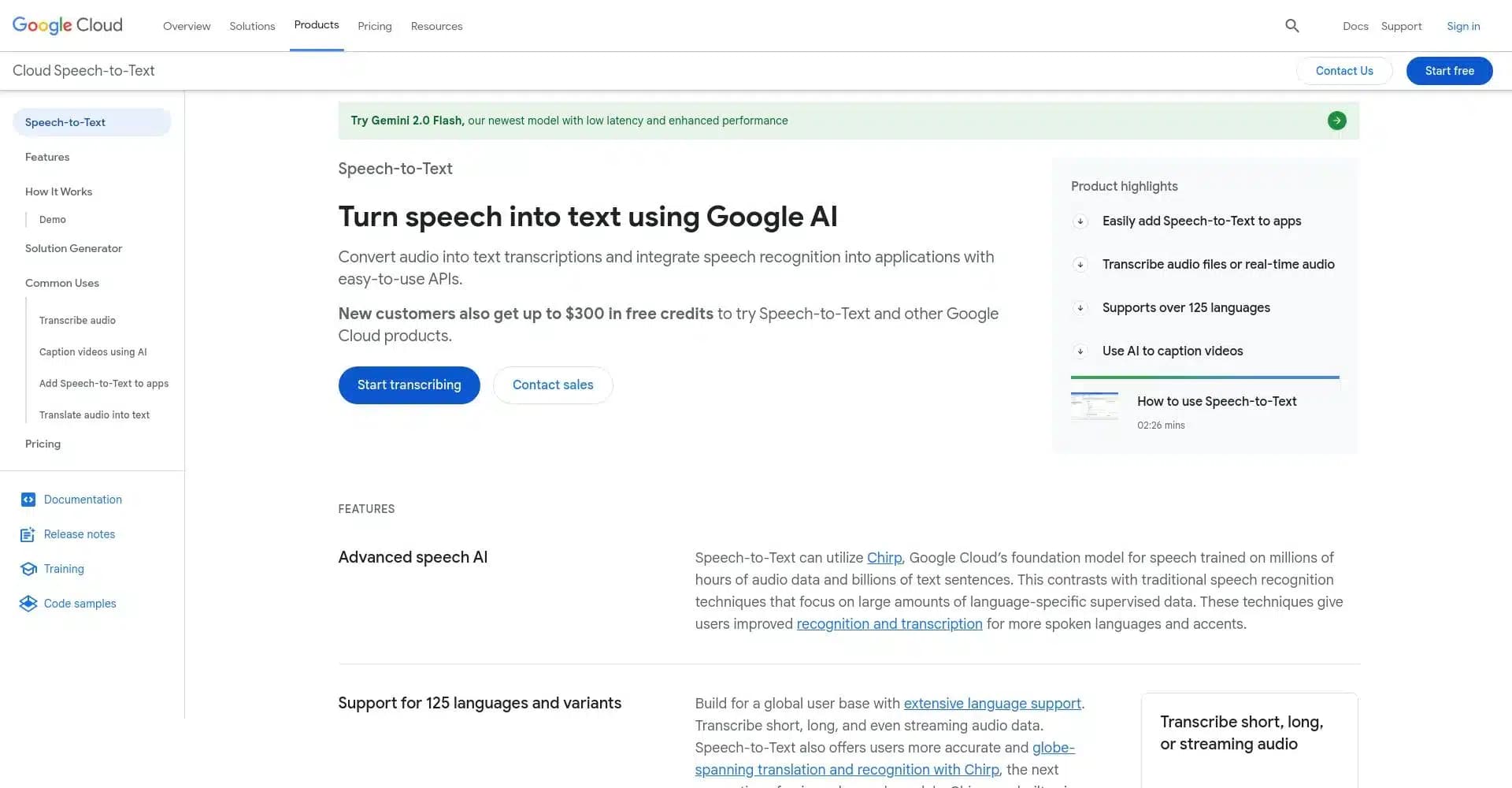Speech-to-Text