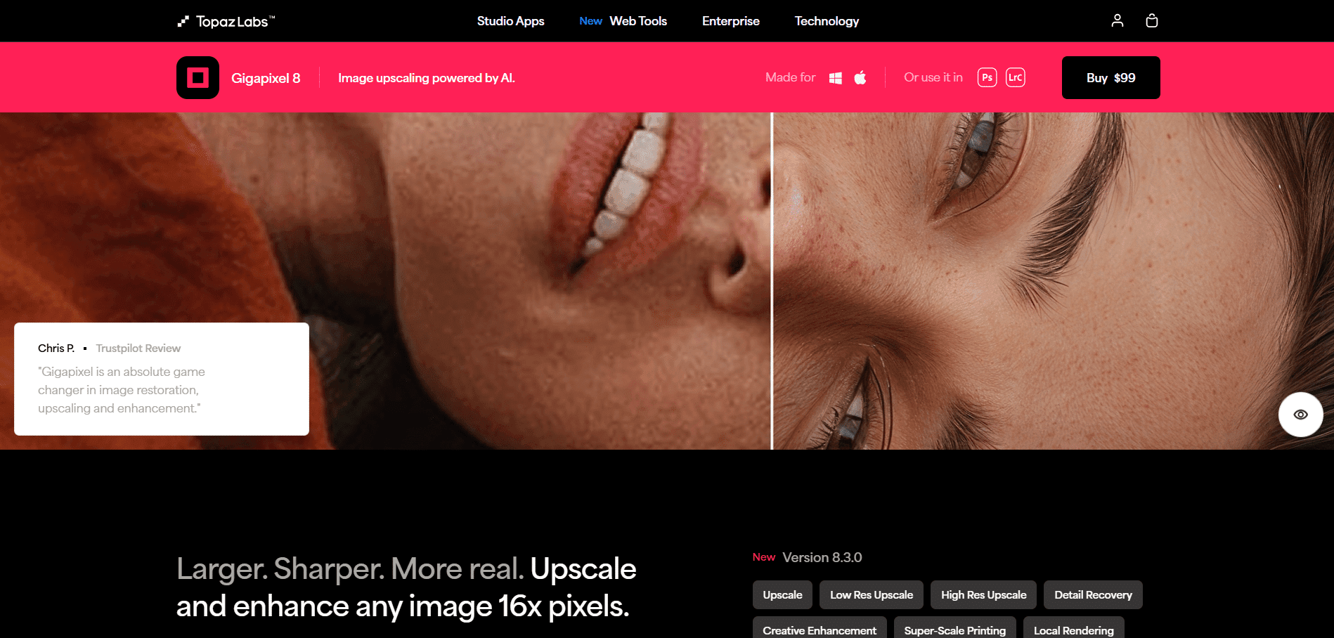 Topaz Gigapixel AI