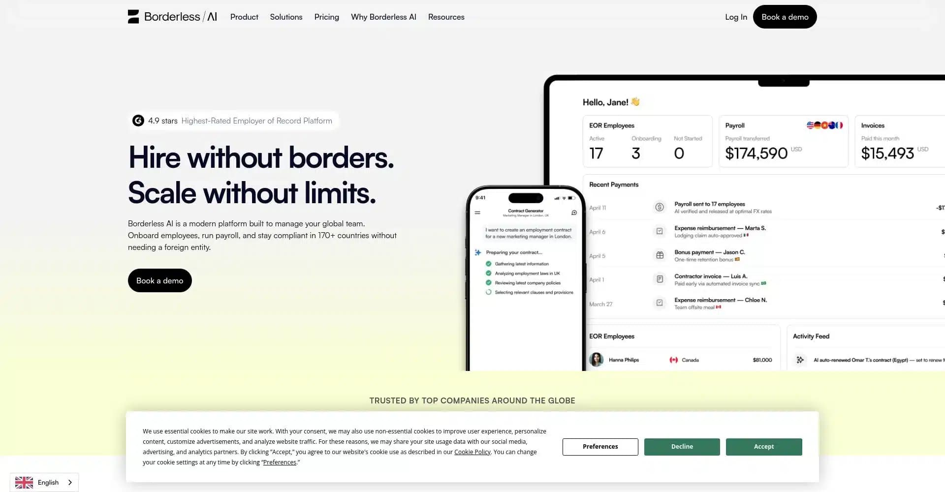 Borderless