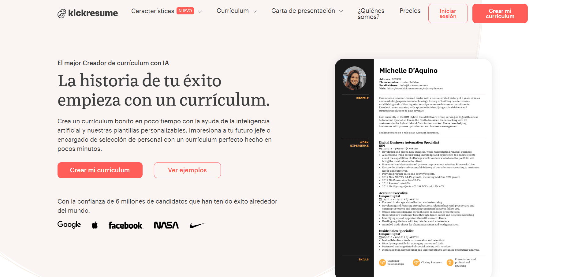 Kickresume